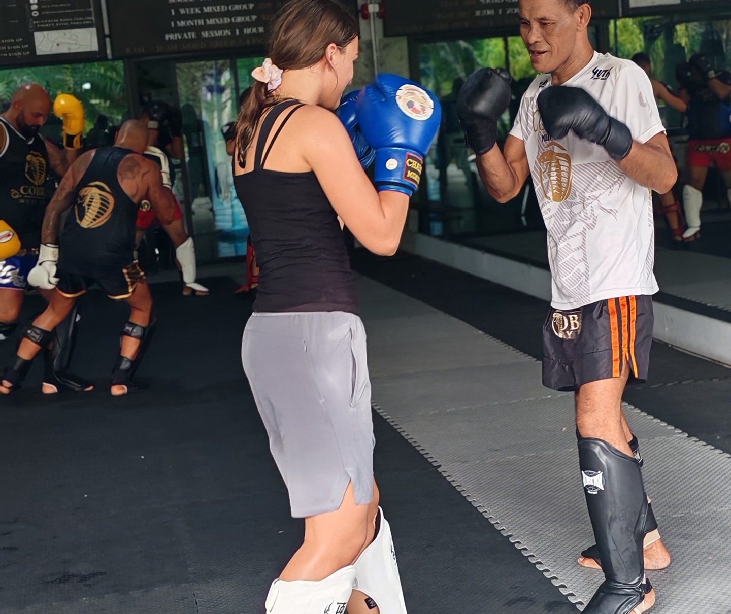 Coach-led Muay Thai training at Cobra Muay Thai Phuket