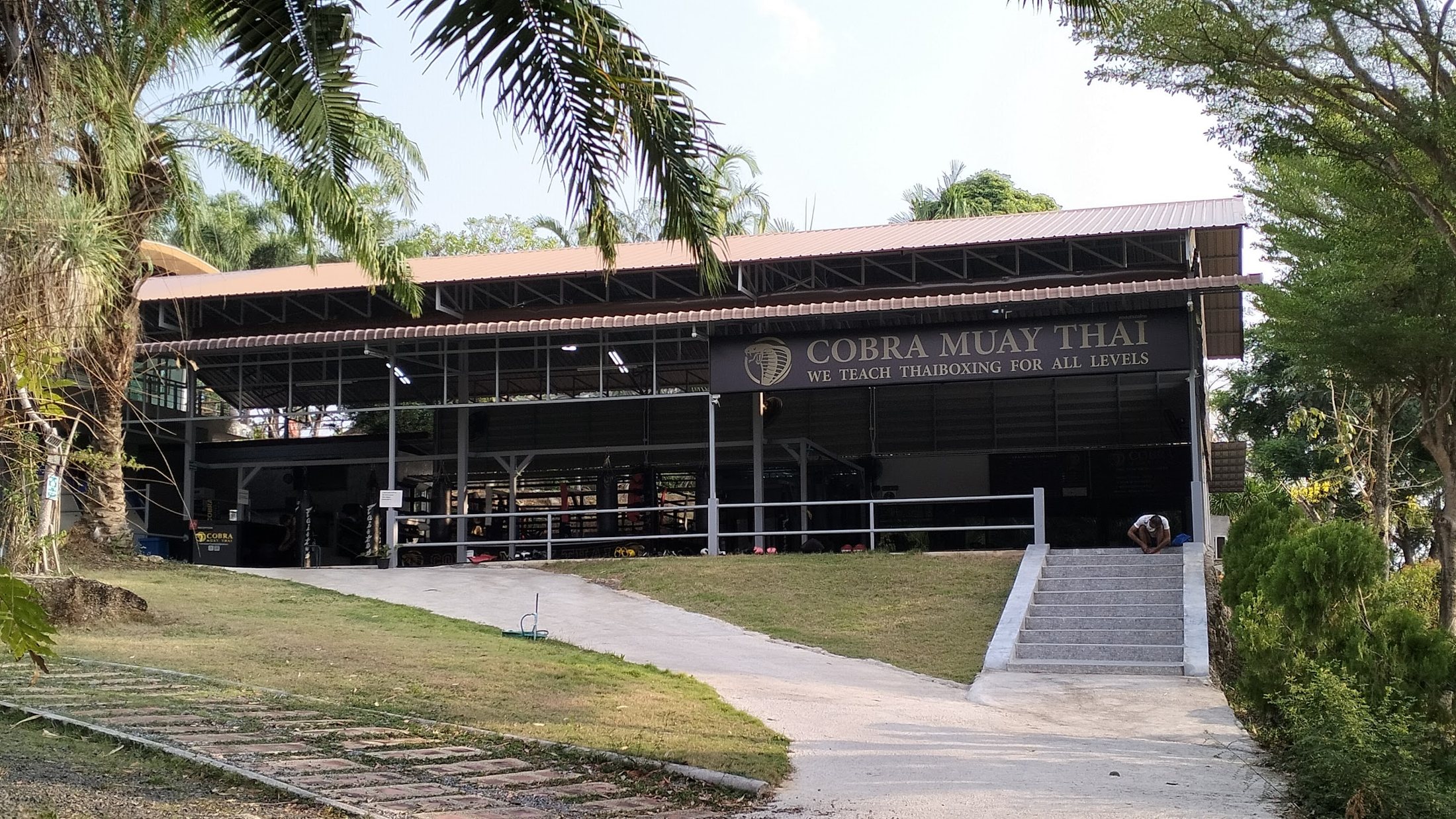Cobra Muay Thai gym front in Chalong