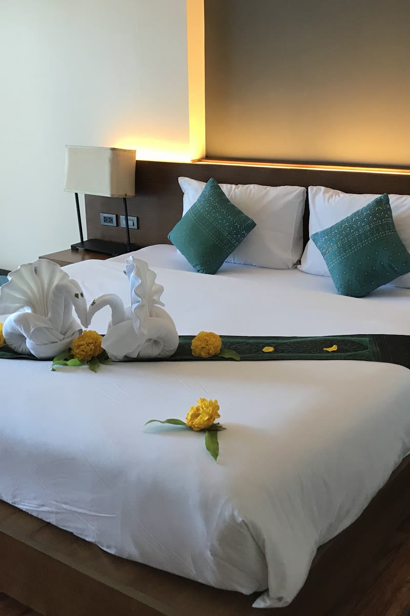 Train and stay bedroom near Cobra Muay Thai