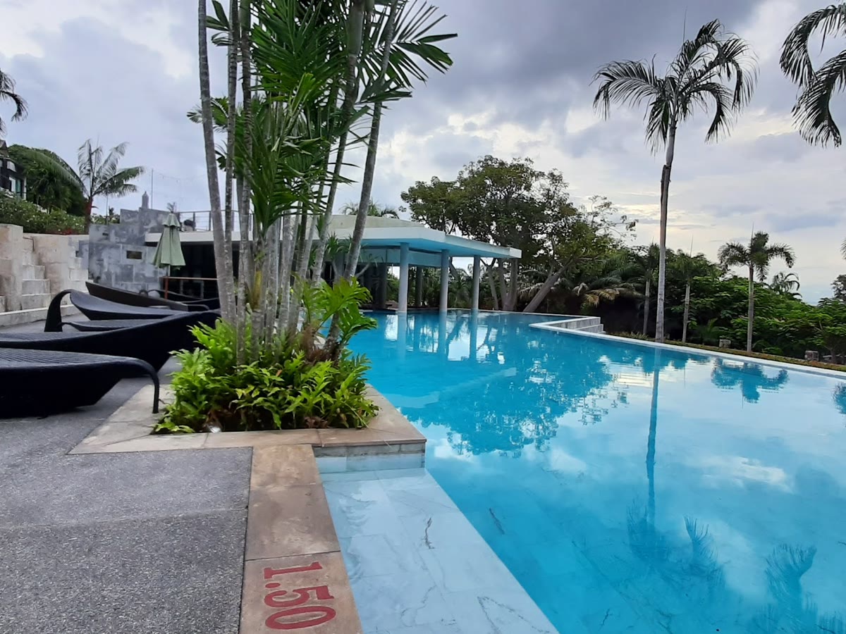 Pool near Cobra Muay Thai after training