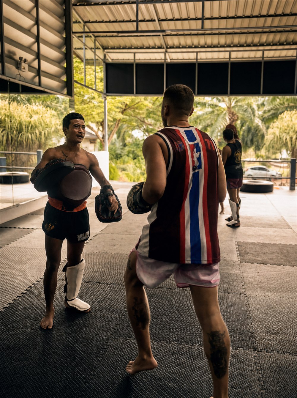 Cobra Muay Thai coach and fighter ready to train in Phuket